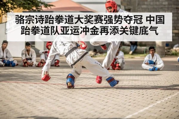 骆宗诗跆拳道大奖赛强势夺冠 中国跆拳道队亚运冲金再添关键底气